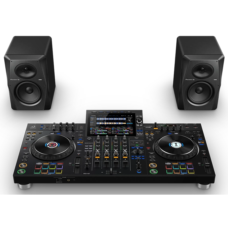 AlphaTheta XDJ-AZ - w/Pair Of Pioneer VM-50 Monitors