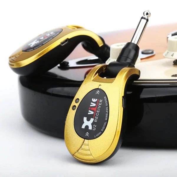 Xvive Wireless Guitar System - Gold