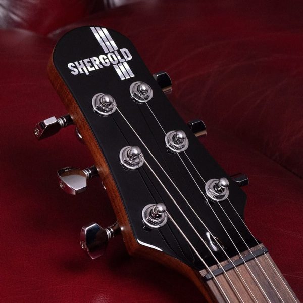 Shergold SM11 Masquerader Standard - Solid Astral Blue - Image 7