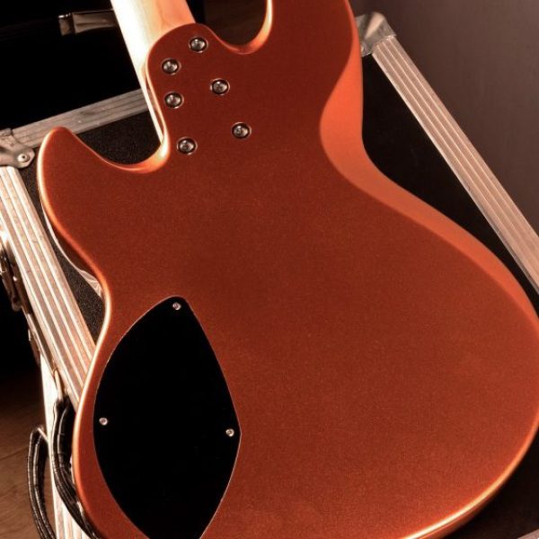 Shergold SBL15 - Libertine Standard Bass Guitar - Gold Gloss - Image 3