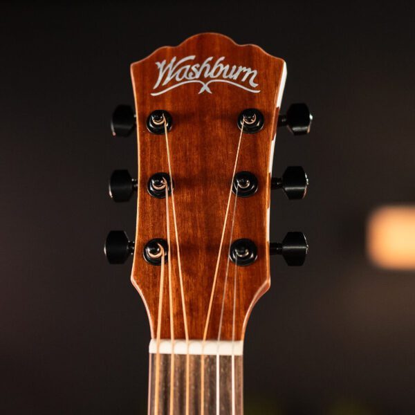 Washburn Vite S9V - Bella Tono - Electro Acoustic Guitar - Charcoal Burst - Image 5