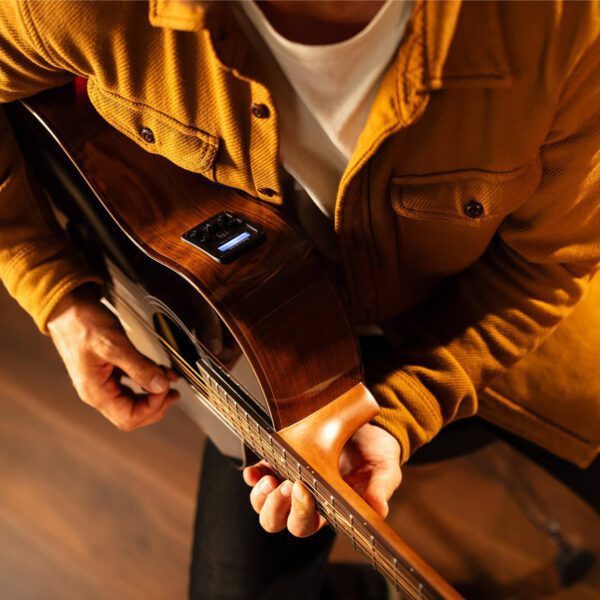 Washburn Vite S9V - Bella Tono - Electro Acoustic Guitar - Charcoal Burst - Image 10