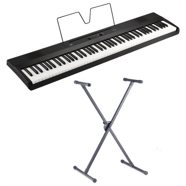KORG Liano - Digital Piano - Black w/Keyboard Stand
