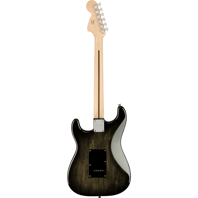 Fender Squier Affinity Stratocaster - FMT - HSS - MN - Black Burst - Image 4