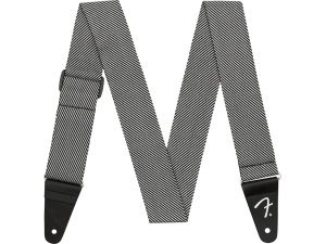 Fender Modern Tweed Guitar Strap - Black/White