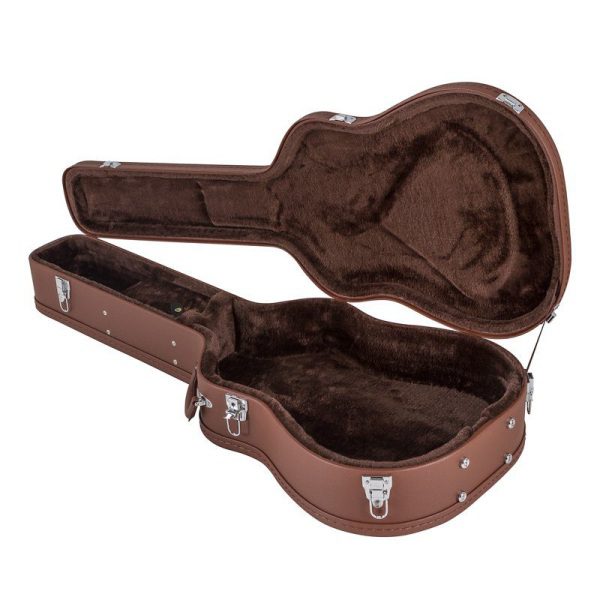 Koda Acoustic Guitar Hardcase - Dreadnought - Brown - Image 5