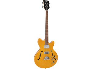 Vintage REVO Series VRS450N - Supreme - Semi Acoustic Bass Guitar - Natural