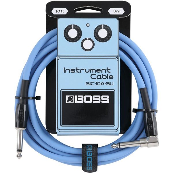 BOSS BIC-10A-BL 10ft Instrument Cable - Blue