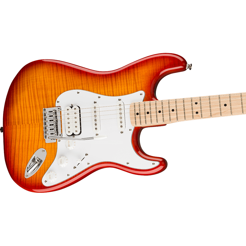 Fender Squier Affinity Stratocaster - FMT - HSS - MN - Sienna Sunburst - Image 5