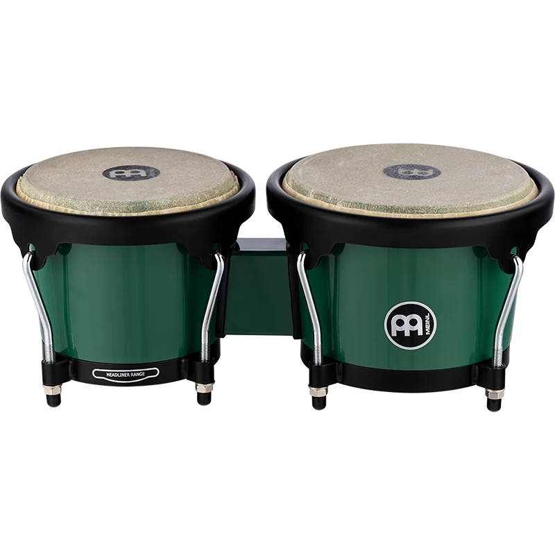 Meinl HB50FG Journey Series Bongos - Forest Green