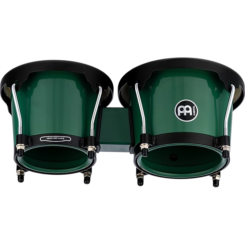 Meinl HB50FG Journey Series Bongos - Forest Green - Image 5