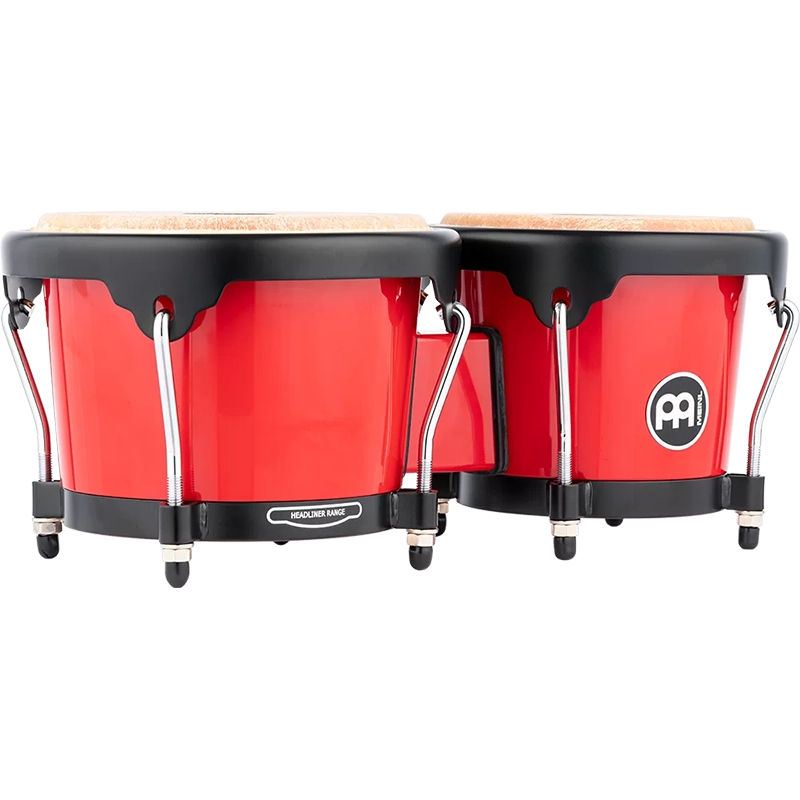 Meinl HB50R Journey Series Bongos - Red - Image 4