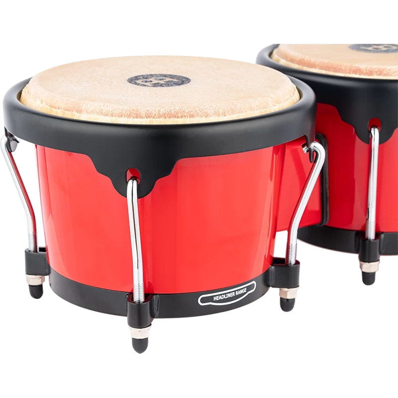 Meinl HB50R Journey Series Bongos - Red - Image 3
