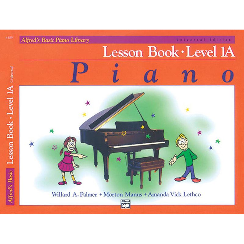 Alfred's Basic Piano Library - Lesson Book - Level 1A