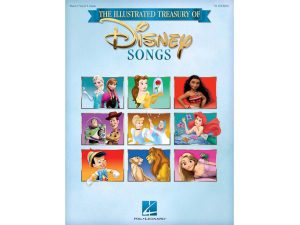 The Illustrated Treasury of Disney Songs - Piano Vocal + Guitar