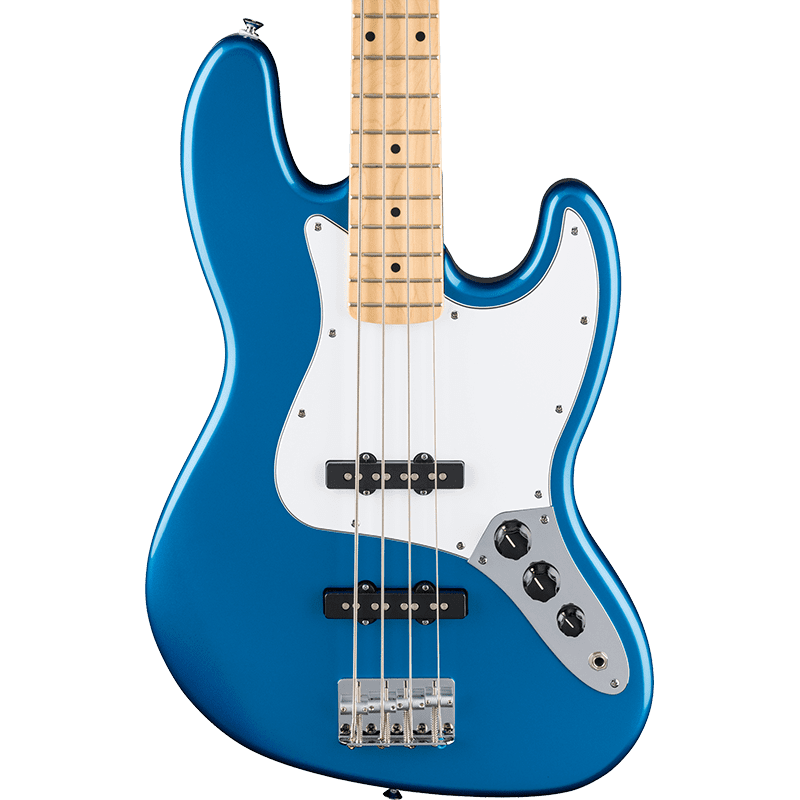 Fender Standard Jazz Bass - MN - Aqua Marine Metallic - Image 5