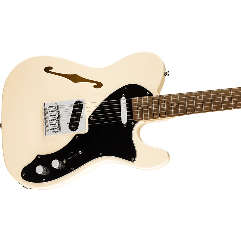 Fender Squier Affinity Telecaster Thinline - MN - Olympic White - Image 5