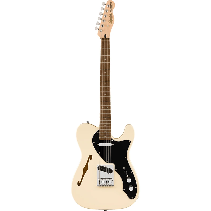 Fender Squier Affinity Telecaster Thinline - MN - Olympic White