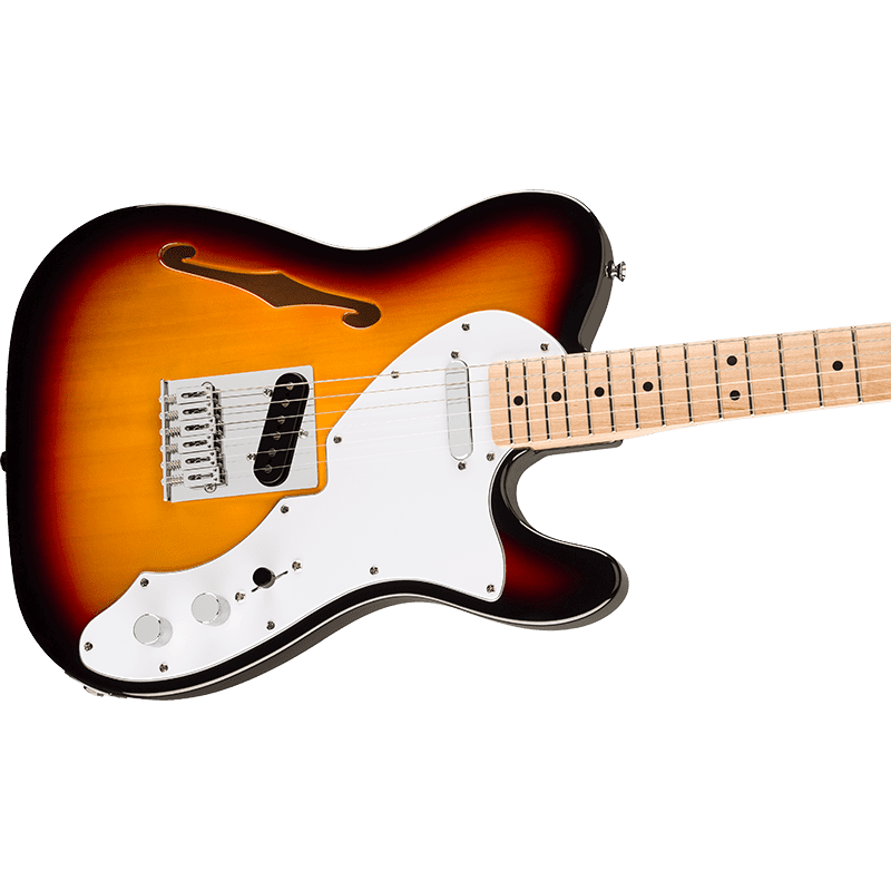 Fender Squier Affinity Telecaster Thinline - MN - 3 Tone Sunburst - Image 7