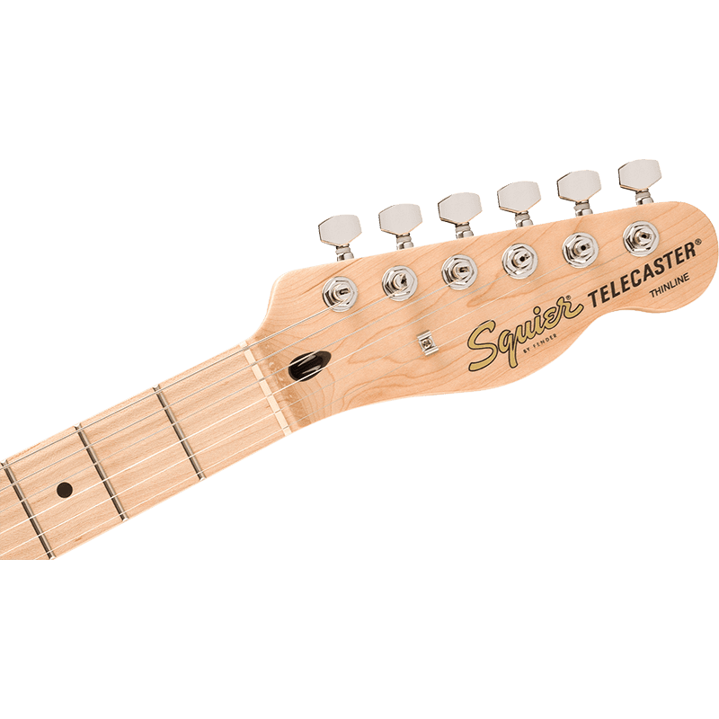 Fender Squier Affinity Telecaster Thinline - MN - Olympic White - Image 6