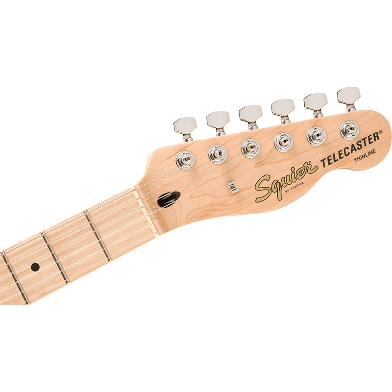 Fender Squier Affinity Telecaster Thinline - MN - Olympic White - Image 6