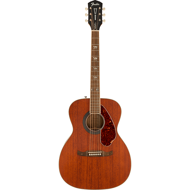 Fender Tim Armstrong Hellcat Electro-Acoustic Guitar - Mahogany - Image 6