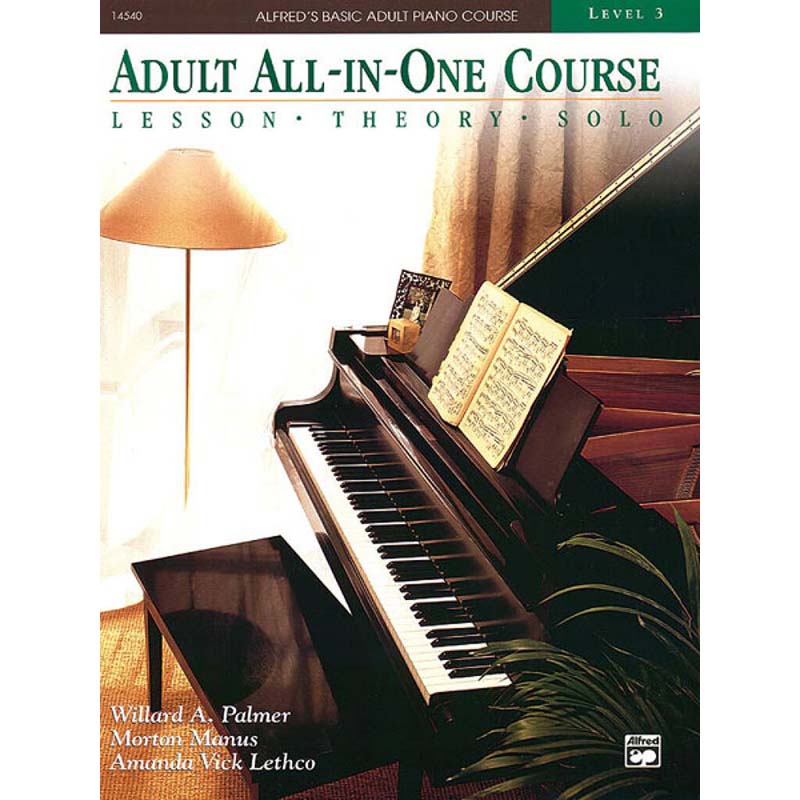 Alfred's Basic Adult All In One Piano Course - Level 3