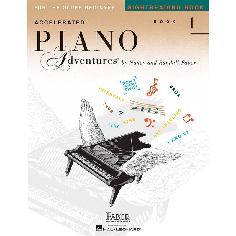 Accelerated Piano Adventures Sight Reading - Book 1