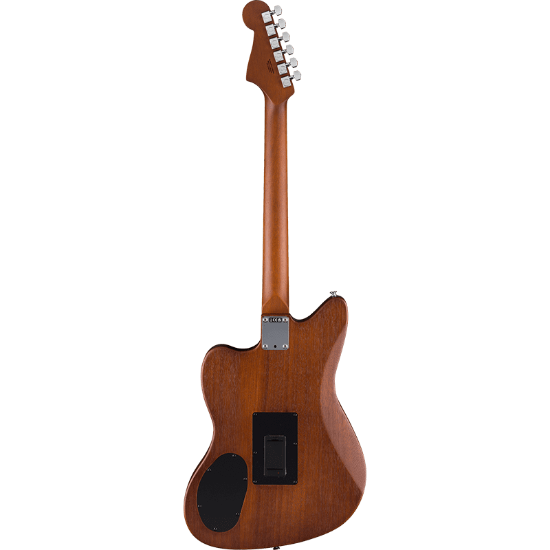 Fender Acoustasonic Standard Jazzmaster - Honey Burst - Image 5