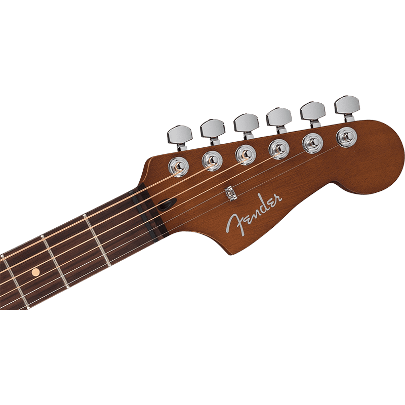 Fender Acoustasonic Standard Jazzmaster - Honey Burst - Image 4