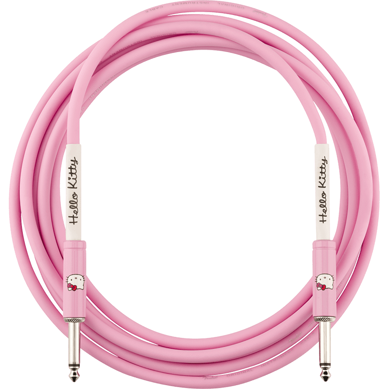 Fender Hello Kitty Pink Original Cable - 10ft - Image 4