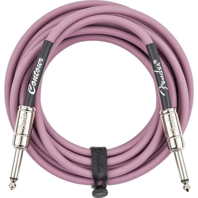 Fender Countour Series Instrument Cable 18.6ft - Burgundy Mist - Image 4