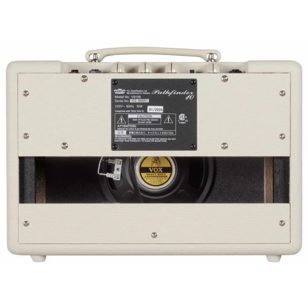 Vox Pathfinder 10 Guitar Amplifier - Limited Edition Cream/Brown - Image 6