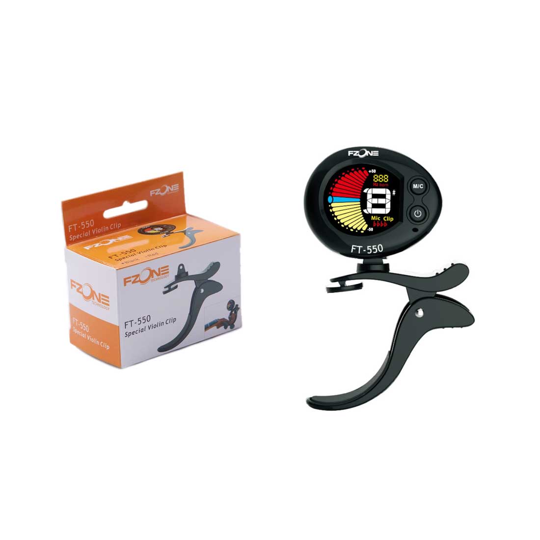 F-Zone FT550 Chromatic Clip-On Violin Tuner - Image 5