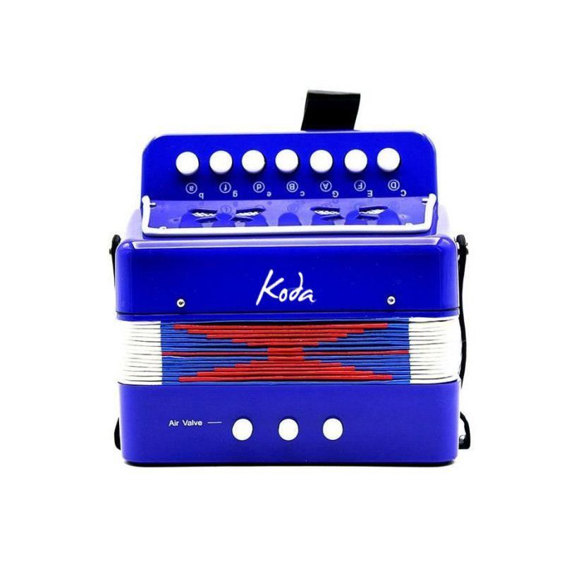 Koda 7 Button Childrens Accordion HC103A - Blue - Image 7
