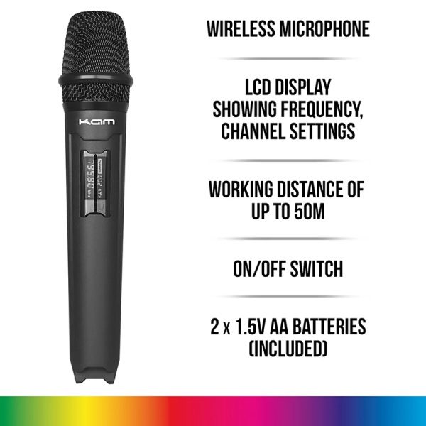 KAM KWM6-Pro Wireless Microphone System - Image 7