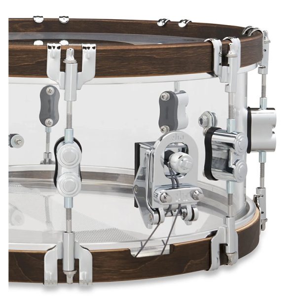DW PDP 25th Anniversary Acrylic Snare Drum - 14 x 6.5 - Image 7