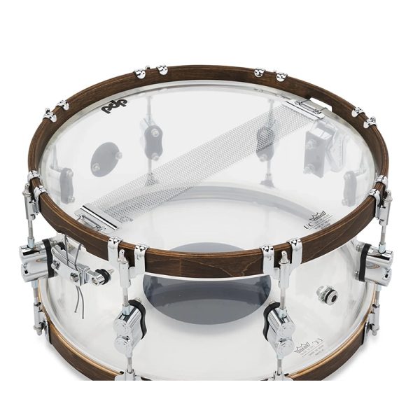 DW PDP 25th Anniversary Acrylic Snare Drum - 14 x 6.5 - Image 5