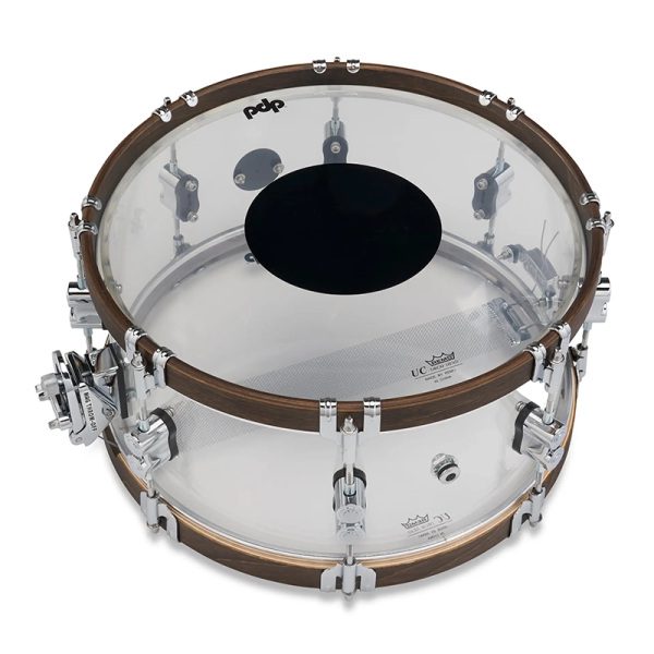 DW PDP 25th Anniversary Acrylic Snare Drum - 14 x 6.5 - Image 3