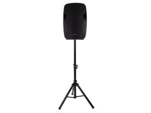 KAM RZ12ABT - 12" 1000w Portable Speaker w/Bluetooth + Speaker Stand