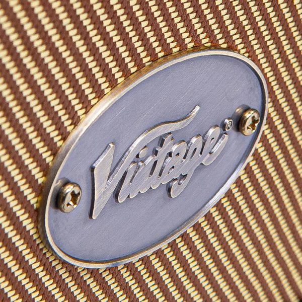 Vintage VDX09 Deluxe Bass Guitar Case - Tweed - Image 2