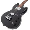 Vintage VS4 Reissued Bass Guitar - Black - Image 3