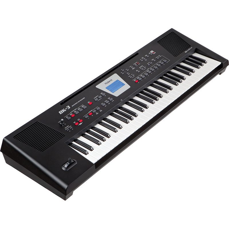 Roland BK-3 Backing Keyboard - Black w/Keyboard Stand - Image 10