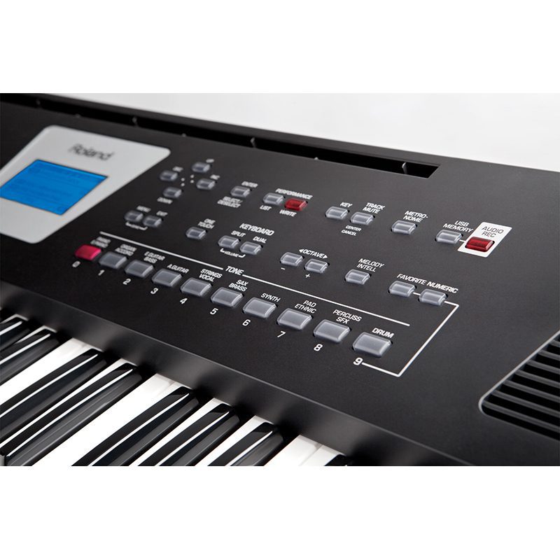 Roland BK-3 Backing Keyboard - Black w/Keyboard Stand - Image 2