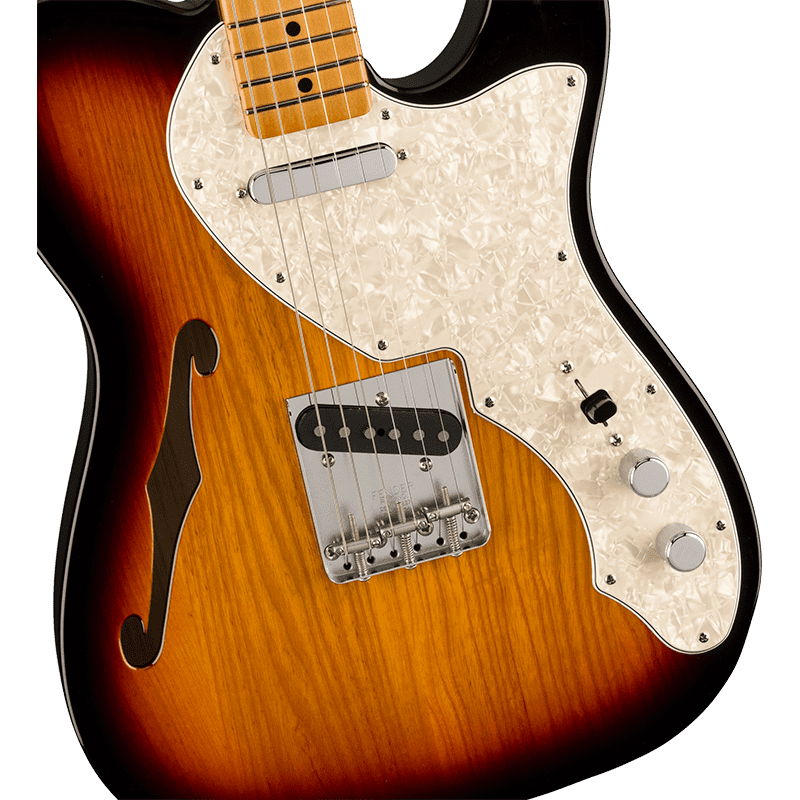 Fender Vintera II Thinline Telecaster - MN - 3 Colour Sunburst - Image 2