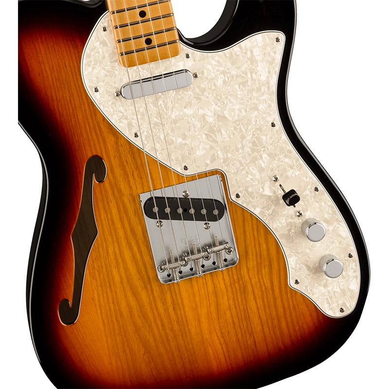 Fender Vintera II Thinline Telecaster - MN - 3 Colour Sunburst - Image 2