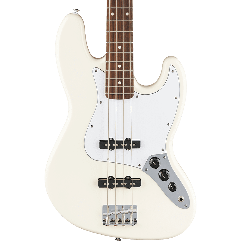 Fender Standard Jazz Bass - RW - Olympic White - Image 2