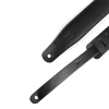 Levy's M26PD Top Grain 3-Inch Leather Guitar Strap - Black On White - Image 6