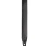 Levy's M26PD Top Grain 3-Inch Leather Guitar Strap - Black On White - Image 4