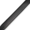Levy's M26PD Top Grain 3-Inch Leather Guitar Strap - Black On White - Image 3